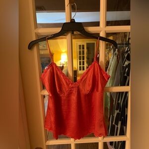 Vintage y2k 100% silk the limited cami